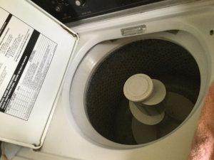 the old overworked washing machine